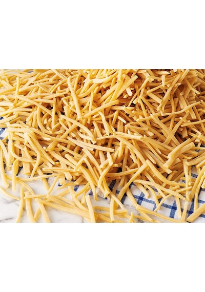 Ev Usulü Yumurtalı Sade Erişte Makarnası 1 KG