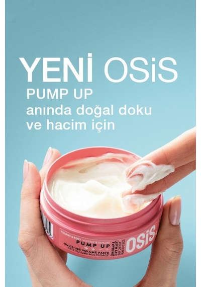 Osis+ Pump Up Orta Tutuşlu Çok Amaçlı Hacim Wax 85 ML