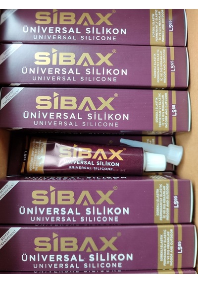 Sibax Şeffaf Silikon