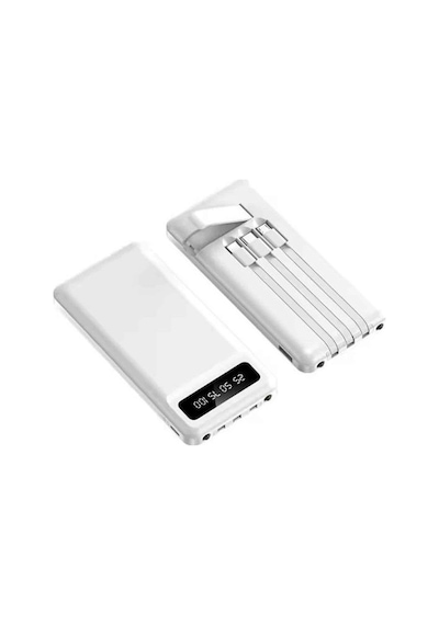 4 Çıkışlı 20.000 Mah Powerbank Taşınabilir Çoklu Giriş - Çok Renkli