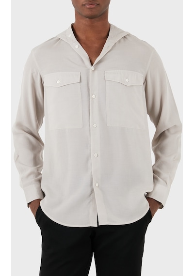 Emporio Armani Erkek Gömlek 3d1cg5 1nkgz 06g2 Gri