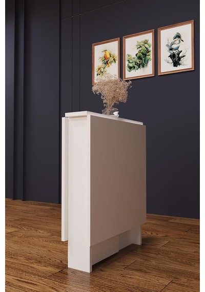 Asra Trend Beyaz Km-32 Ultra İnce Katlanır Masa 133x60 Cm 17 Cm Kapalı Genişlik 6 Kişilik%100 Mdflam Yer Tasarrufu Sağlayan Mutfak Ve Çalışma Masası Diğer Asra Trend Beyaz Km-32 Ultra İnce Katlanır Masa 133x60 Cm 17 Cm Kapalı Genişlik 6 Kişilik%100 Mdflam Yer Tasarrufu Sağlayan Mutfak Ve Çalışma Masası Diğer