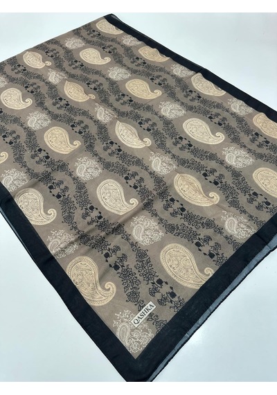 Qashka Soft Pamuklu Şal Etro Desen Lbd1419-43987 Çok Renkli