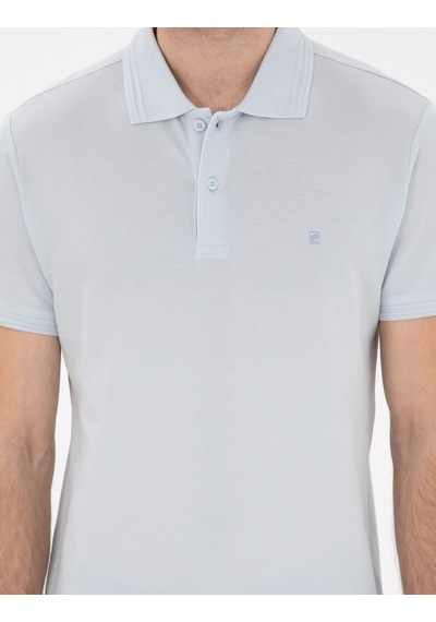 Pierre Cardin Erkek Buz Mavisi Tişört Basic 50306448-vr095 Buz Mavisi