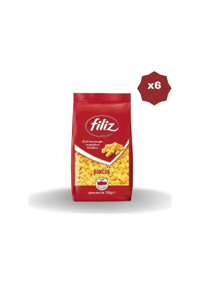 Boncuk Makarna 500 Gr X 6 Adet