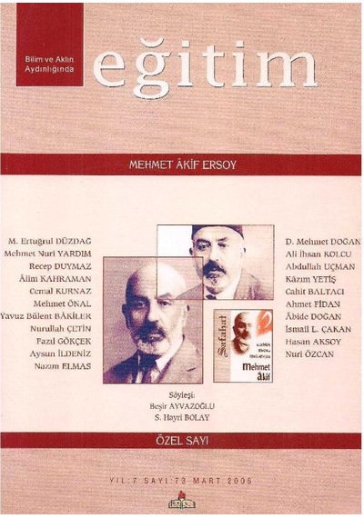 Bilim Ve Aklın Aydınlığında - Özel Sayı: Mehmet Akif Ersoy