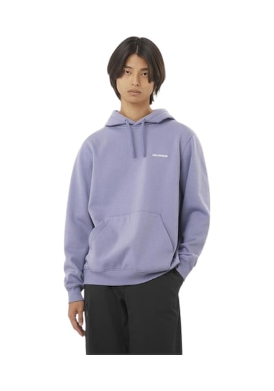 Salomon Salomon Logo Hoodıe M 55113 Çok Renkli