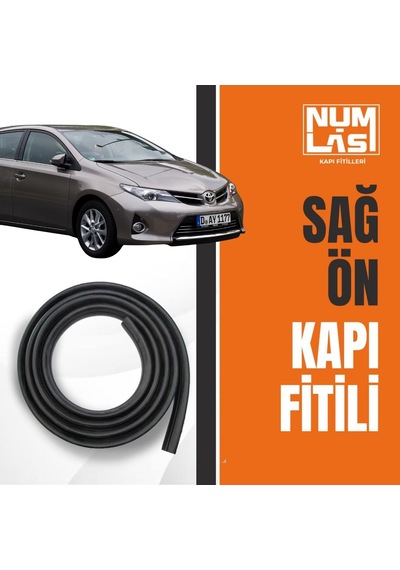 Toyota Auris 2012-2018 Sağ Ön Kapı Fitili-a Kalite-numlas-nm5692