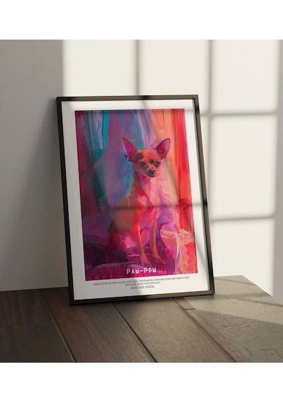Paw-pow No:25 Art Print