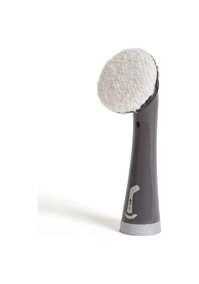 Lexroo Reveal Power Scrubber Takmak İçin, Yumuşak Kıllar Ve 6 Mikrofiber Pedli Cırt Cırtlı Başlık Çok Renkli