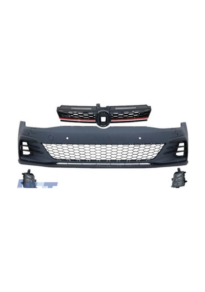 Autogp Vw Golf 7.5 Gti Ön Tampon Ve Panjur Seti Komple 2017 / 2020 Sm-vwgo75gtıonta