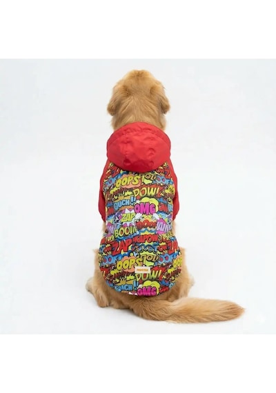 Pawstar 26551 Wow Orta Büyük Irk Polarlı Yağmurluk