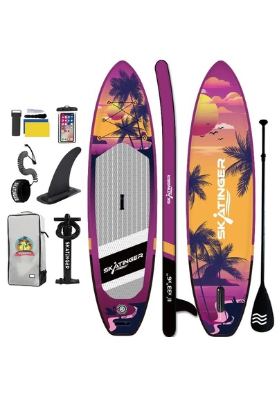 Sunrıse Sup Board Skatinger 335x84x15cm Tam Set Paddle Board Full