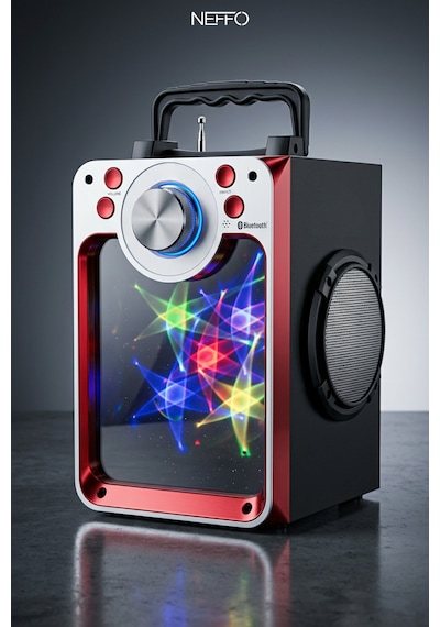 Kts 822s Taşınabilir Kablosuz Büyük Boy Bluetooth Hoparlör