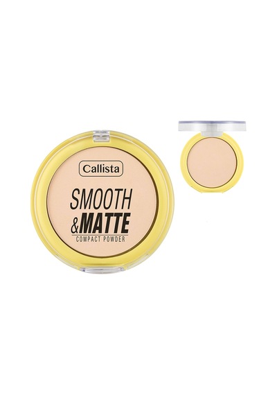 Callista Smooth Matte Compact Powder Mat Görünümlü Pudra 12