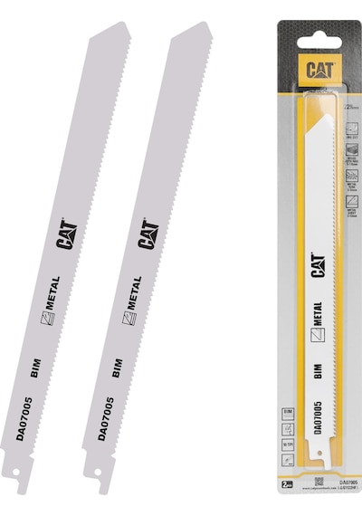 Cat Da07005 228mm 2 Parça Profesyonel Metal/çivili Ahşap Kesme Tilki Kuyruğu Testere Ucu