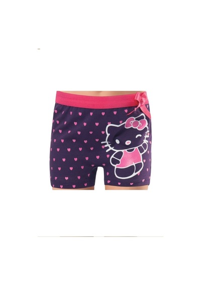 Hmd 1409x6 Kız Çocuk 6'lı Ribana Boxer-lacivert Lacivert