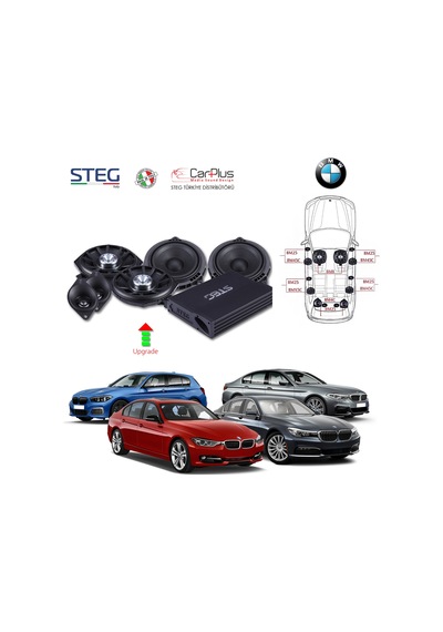 Bmw 1 / 3 / 5 / 7 Serilerine Özel Steg Full Ses Sistemi Paketi