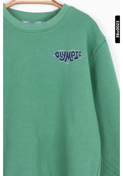 Xo Kids Erkek Bebek Sweatshirt 9-24 Ay 45620 Yeşil