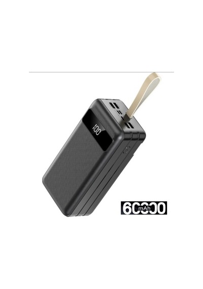 Powerbank 60.000 Mah Akım Korumalı Ledli Powerbank 60000 Amper Power Bank Renkli
