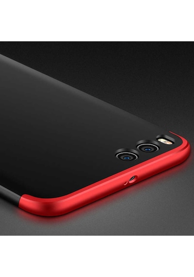 Xiaomi Mi Note 3 Kılıf Zore Ays Kapak Kırmızı