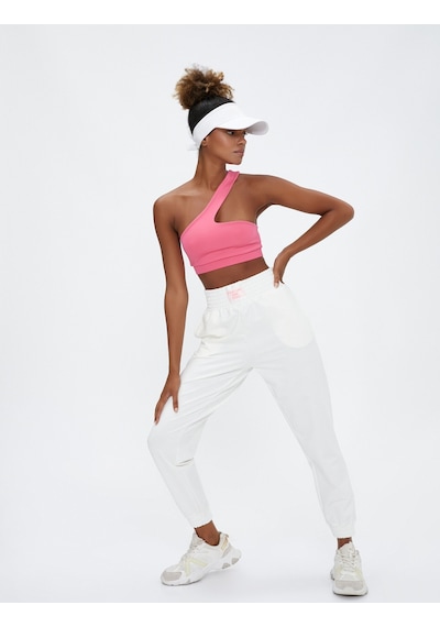 Koton Jogger Eşofman Altı Etiket Detaylı Cepli Yüksek Bel Beyaz 3sak40433nk 3SAK40433NK000 Beyaz Koton Jogger Eşofman Altı Etiket Detaylı Cepli Yüksek Bel Beyaz 3sak40433nk 3SAK40433NK000 Beyaz