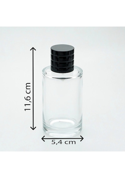 Parfüm Şişesi 100 Ml 2 Adet Uzun Silindir Modelkolay Kapama Parfüm Şişesi 100 Ml 2 Adet Uzun Silindir Modelkolay Kapama
