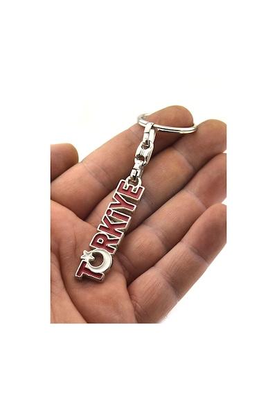 Türkiye Yazı Metal Anahtarlık