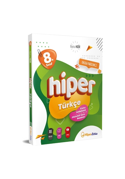 2027 8. Sınıf Hiper Türkçe Konu Anlatımlı & Soru Bankası| Burcu Hızır