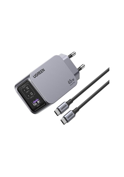 65w Gan Hızlı Şarj Cihazı, Type-c Ve Usb-a İle Gelişmiş Tasarım