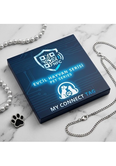 Yeni Nesil Akıllı Evcil Hayvan Künyesi, Qr Kod Ve Nfc Destekli, Güncellenebilir Dijital Kedi Ve Köpek Künye Diğer