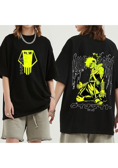 Noıssey 2023/2024 Köstebek Sokak Trend Tasarım Harajuku/gotik Sezon Adj47-2745 T-shirt Renk