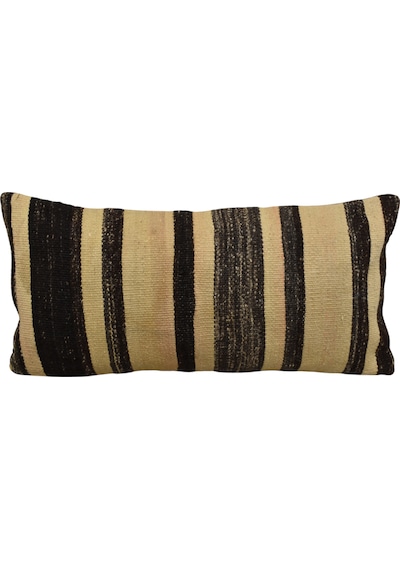 Zehra Abla Halı Yeni El Dokuma Dekoratif Lumbar Kilim Kırlent Yastık Kılıfı 6869 Çok Renkli