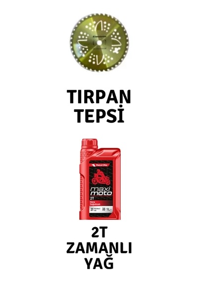 Kawashima Tırpan Tepsisi Ve Petrol Ofisi Maximoto 2t Zamanlı Yağ