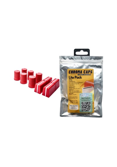 Chroma Caps Lite Pack Red