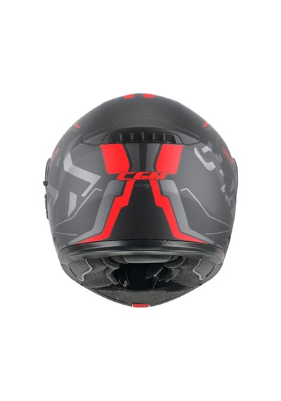 Cgm 569g C-max Cıty Çene Açılır Kask Siyah/kırmızı-s