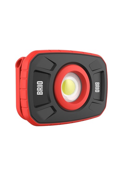 Brio Usb Şarjlı Led Fener Lamba 1000 Lümen Güçlü Işık Tamirci Feneri