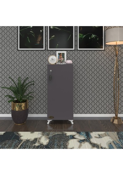 Kenzlife mutfak dolabı zehra 088*050*032 gri kilitli ayaklı banyo evrak ofis kitaplık ayakkabılık kiler Kenzlife mutfak dolabı zehra 088*050*032 gri kilitli ayaklı banyo evrak ofis kitaplık ayakkabılık kiler