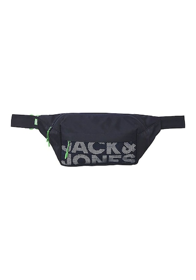 Jack & Jones Jacashford Mesh Bumbag Erkek Siyah Bel Çantası - 12233476