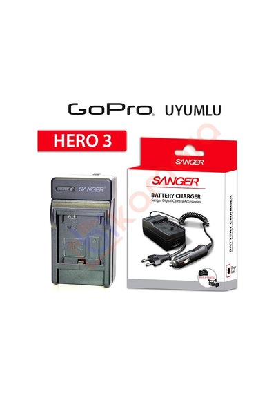 Gopro Hero 3 3+ Şarj Cihazı Şarj Aleti