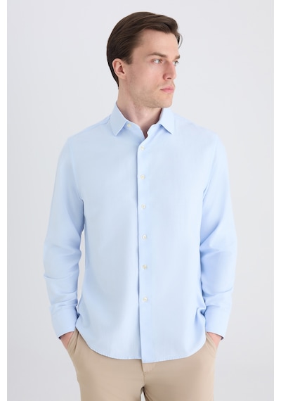 D'S Damat Ds Damat Regular Fit Mavi Çizgili Gömlek 5hf02ıg12100m Çok Renkli