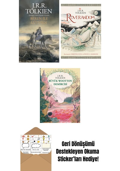 Beren İle Luthien + Roverandom Özel Ciltli Baskı + Büyük Wootton Demircisi Özel Ciltli Baskı