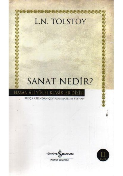 Sanat Nedir Hasan Ali Yücel  Klasikleri
