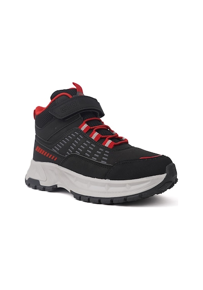 Cool Tiger Ortopedik Kaymaz Taban Unisex Çocuk Bot Siyah