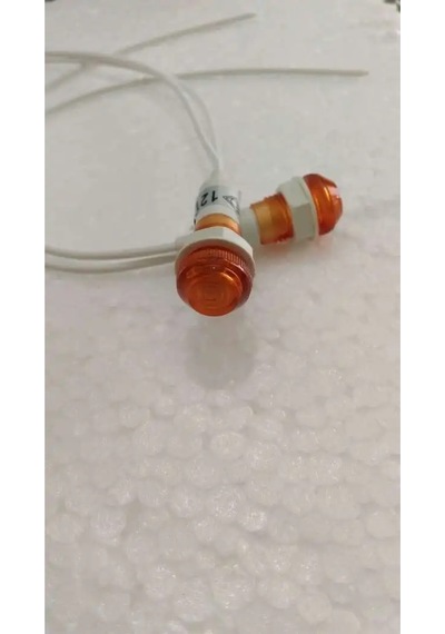 Xd10-6 Göstergesi Işık Anahtarı 220v Sinyal Lambası Güç Sarı Renk Semaver Ocak