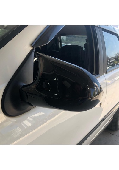 Fiat Palio 2010-2012 Batman Yarasa Ayna Kapağı Piano Black Abs Plastik