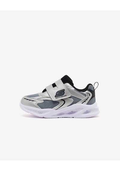 Skechers Skechers Meteor-lıghts - Glow Spıke Küçük Erkek Çocuk Gri Işıklı Spor Ayakkabı 401498n Slbk Skechers Skechers Meteor-lıghts - Glow Spıke Küçük Erkek Çocuk Gri Işıklı Spor Ayakkabı 401498n Slbk