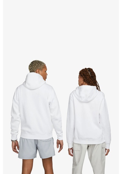 Nike Sportswear Club Fleece Erkek Beyaz Sweatshirt Bv2645-100 Beyaz