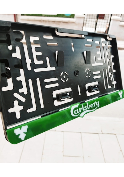 Kare Plakalık Carlsberg Model Takmatik Pleksi Kişiye Özel Lazer K