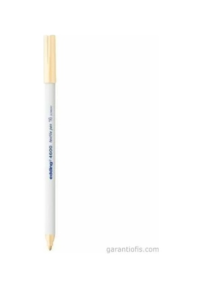 Edding 4600 Açık Turuncu Kumaş Boyama Kalemi T-shirt/tekstil Pen